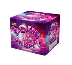 P-530 Sqaure shape 30 shots Cake Love Purple