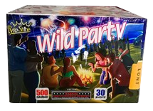 PSC30M Mixed shape 30 shots Cake Wild Party