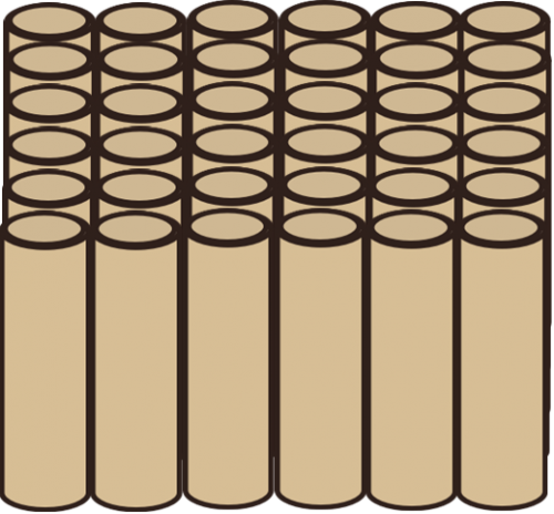 45-36S-SCQ-A 36 shots square cake F2 1.4G