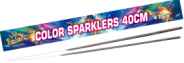 PS0740C HAND-HELD SPARKLERS F1 40cm colorful sparklers