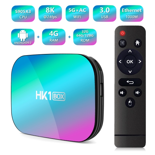 HK1 BOX Android 9.0 tv Box with high quality Ugo pro Spain/Poland/UK /Germany optional online