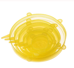 6 Pcs/Set Food Silicone Cover Cap