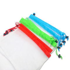 12pcs/lot Reusable Mesh Produce Bags