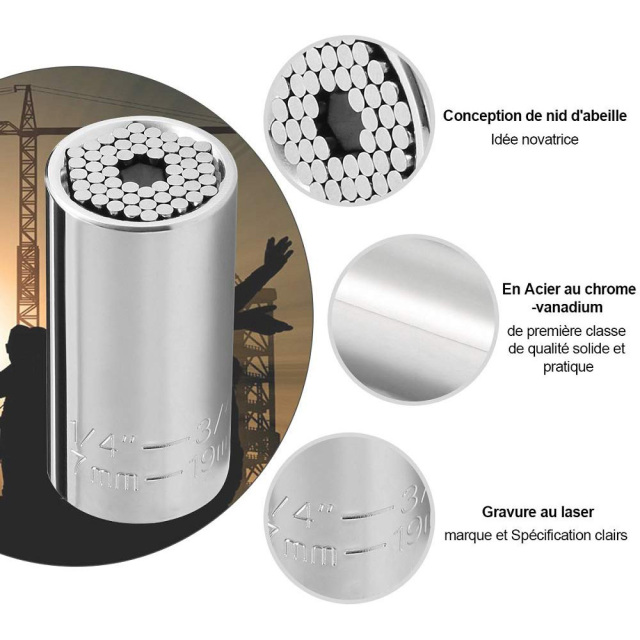 Universal Socket (7-19 MM)
