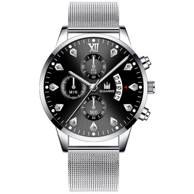 Roman diamond watch 377