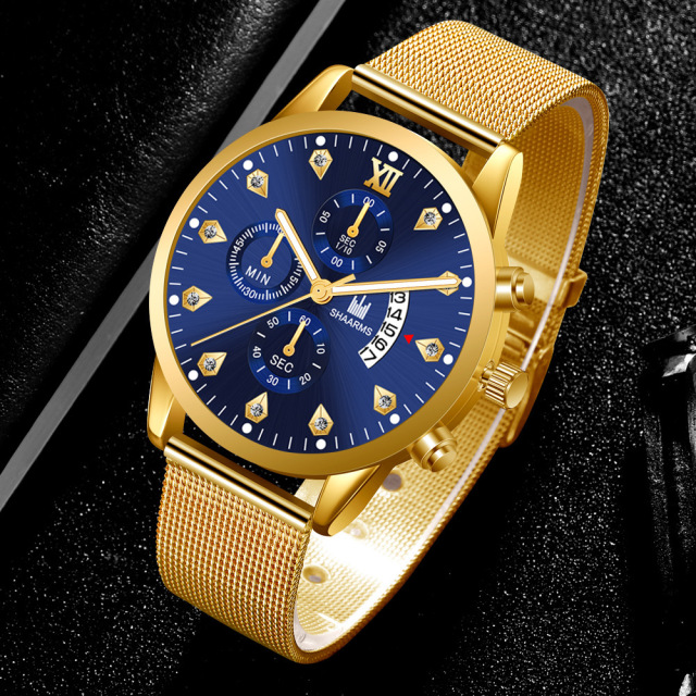 Roman diamond watch 377