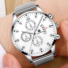 Roman diamond watch 377