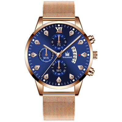 Roman diamond watch 377