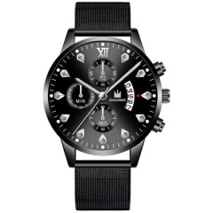 Roman diamond watch 377