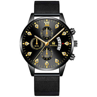 Roman diamond watch 377
