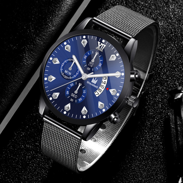 Roman diamond watch 377