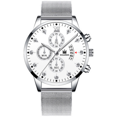 Roman diamond watch 377