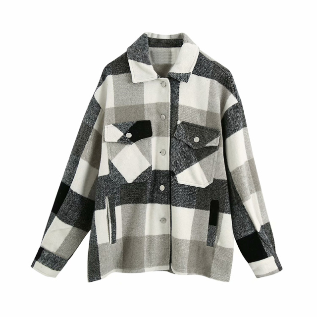 Women Fashion Long Sleeve Loose Outerwear