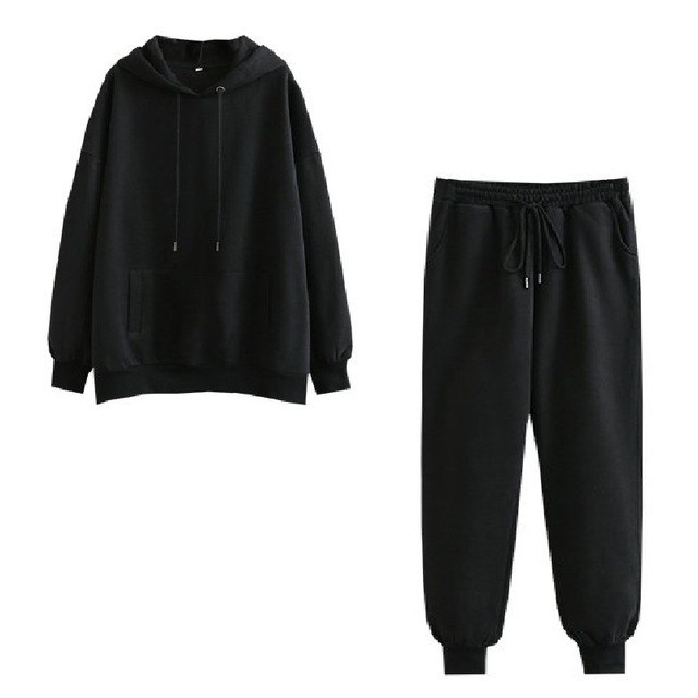2 pieces sets hoodies sweatshirt and pants