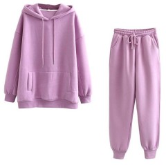 2 pieces sets hoodies sweatshirt and pants