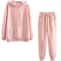 2 pieces sets hoodies sweatshirt and pants