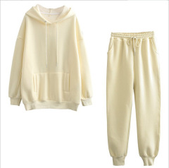 2 pieces sets hoodies sweatshirt and pants