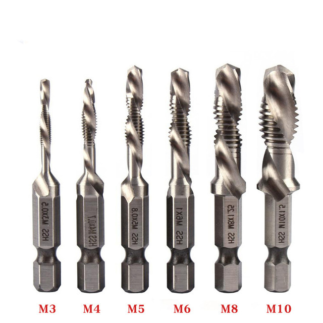 Tap Drill Bits 6pcs/set