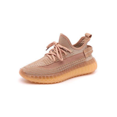 Yeezzzy Couple Sport Shoes G350 Flying Knit Sneakers