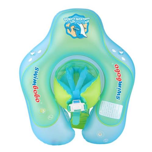 Swimbobo Baby Swimming Float with Canopy Baby Swimming Ring Lying Down Ring Children's Swimming Ring Ring Sun Protection Shade