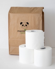 Kraft paper packaging virgin pulp toilet tissue paper