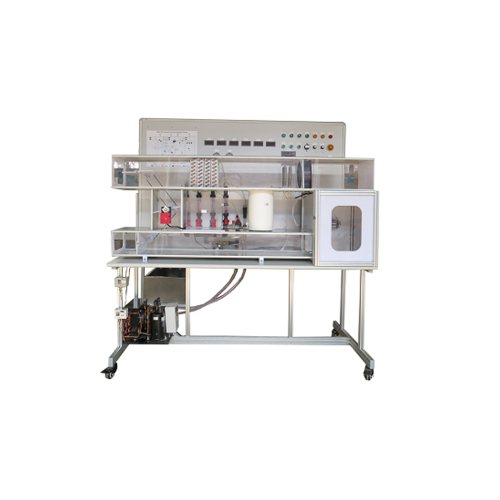Simulador experimental del aire acondicionado, de la temperatura y de la humectación onstant del refrigerador del equipo didáctico de la humectación