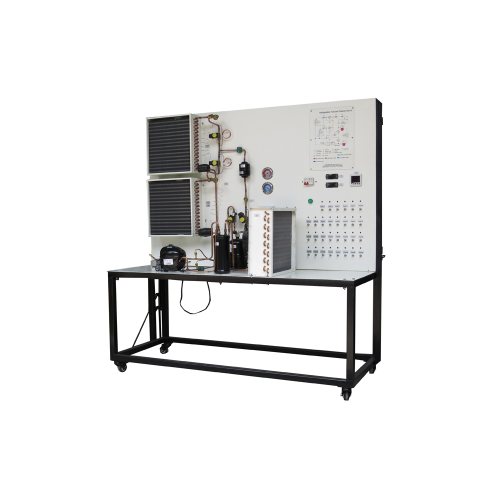Didactic Bench For Simulation Of Refrigeration Group Failures Laboratory Equipment Air Conditioner Trainer