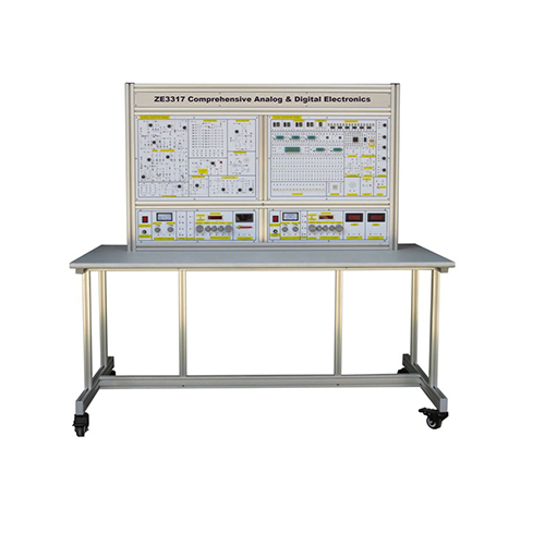 Équipement de formation professionnelle de formateur en génie électrique analogique et numérique complet Équipement de laboratoire de génie électrique