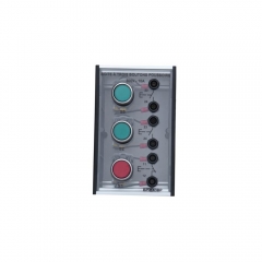 Box With Three Push Buttons Educational Equipment Electrical Automatic Trainer Electrical Lab Equipment
