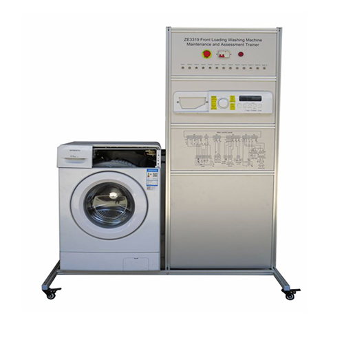Front Loading Washing Machine Maintenance and Assessment Trainer Didactic Equipment Electrical and Electronics Lab Equipment