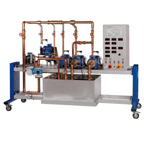 Comparison of pumps Educational Equipment Didactic Equipment Hydrodynamics Lab equipment
