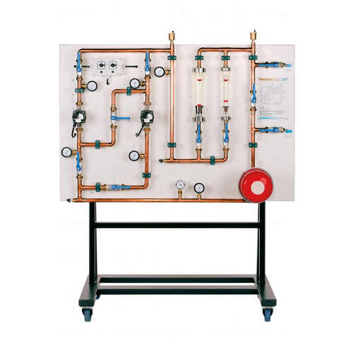 Circulating pumps training panel Didactic Equipment Teaching Equipment Thermal Transfer Didactic Equipment
