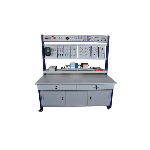 totally equipped training bench for rotating machines by AC current Teaching Equipment Electrical Training Panel