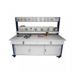 Training Bench to Study Single Phase and 3ph Transformer Vocational Education Equipment For School Lab Electronic Circuit Trainer