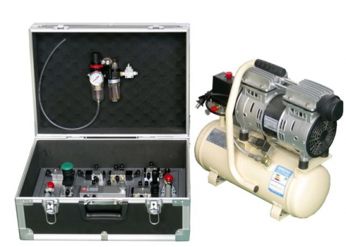 基本的な空気圧実験ボックス空気圧トレーナー科学教育機器