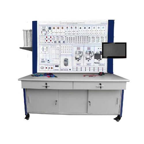 Educational Unit for Training on Advanced Electric Industrial Installations Didactic Education Equipment For School Lab Electrical Automatic Trainer