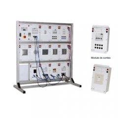 Didactic Bench Anti Intrusion Alarm Wired Vocational Education Equipment For School Lab Electrical and Electronics Lab Equipment