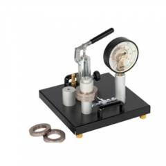 Dead Weight Pressure Gauge Calibrator Vocational Training Equipment Didactic Equipment Hydraulic Bench