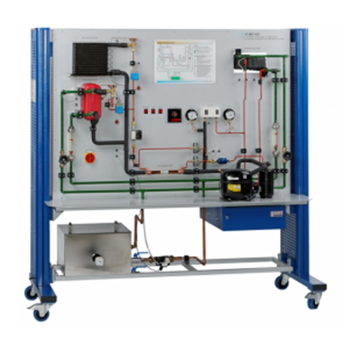 Unidad de refrigeración por compresión de vapor Equipo didáctico Equipo de capacitación en refrigeración