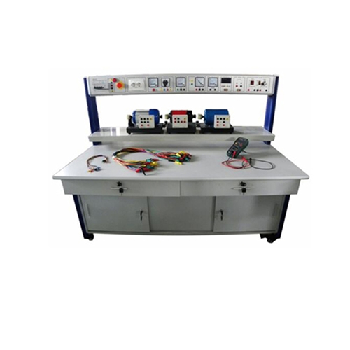 Three Phases Synchronous Generator Trainer Teaching Education Equipment For School Lab Electrical Lab Equipment