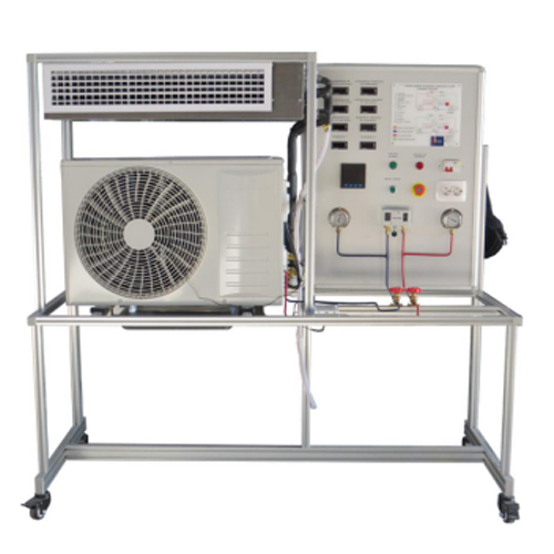 Split Single Station Compressor On/off System + Cooling Only Cassette Educational Equipment Vocational Training Equipment Refrigeration Training Equipment