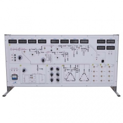 Stand para Trabalho de Laboratório no Curso "Redes de Distribuição de Sistemas de Alimentação com MPMS (Microprocessor-Based Measurement System)" Equipamentos Elétricos de Treinamento Equipamentos Educacionais