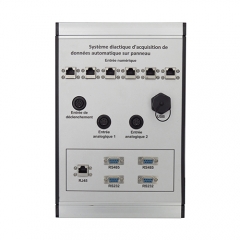 Sistema automático de aquisição de dados no painel, equipamento de treinamento elétrico, equipamento educacional