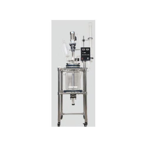 20 L Glass Reactor With Cooling Jacket Civil engineering laboratory equipment Teaching Equipment