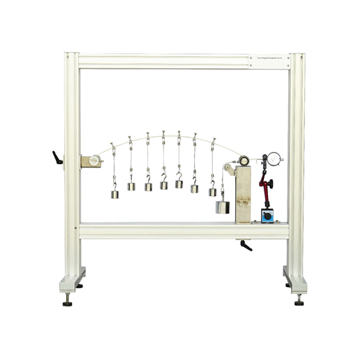 Dois equipamentos de treinamento vocacional de instrutor mecânico de arco parabólico articulado