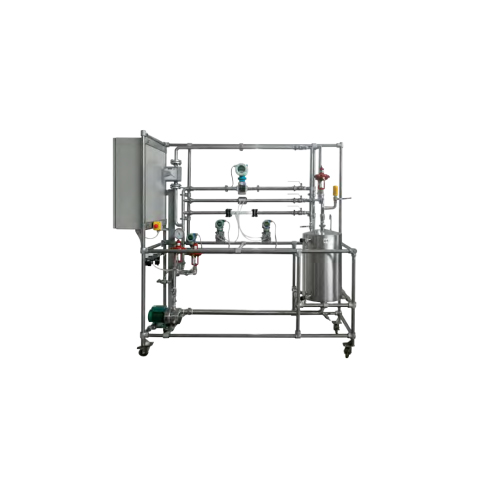 Flow Rate and Pressure Control (Including PID Controller With Software) with Computer and Backup UPS Process Control Trainer Teaching Equipment