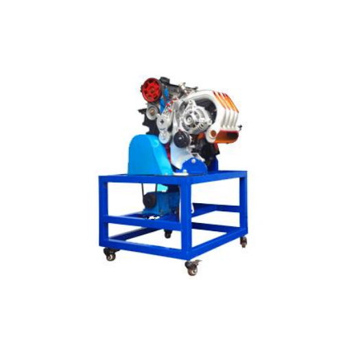 Gasoline Engine Cutting Model With Electrical Motors Movement Automotive Trainer Teaching Equipment