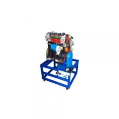 Diesel Engine Cutting Model With Electrical Motors Movement Automotive Trainer Vocational Training Equipment