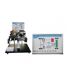 Painel de controle Sistema de energia híbrido a gasolina e eletricidade Modelo Cutaway Toyota Prius 1.5L Equipamento de treinamento automotivo Equipamento educacional