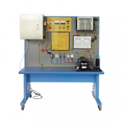 Refrigeration And Air Conditioning Trainer With Reverse Cycle Educational Laboratory Equipment Refrigeration Trainer